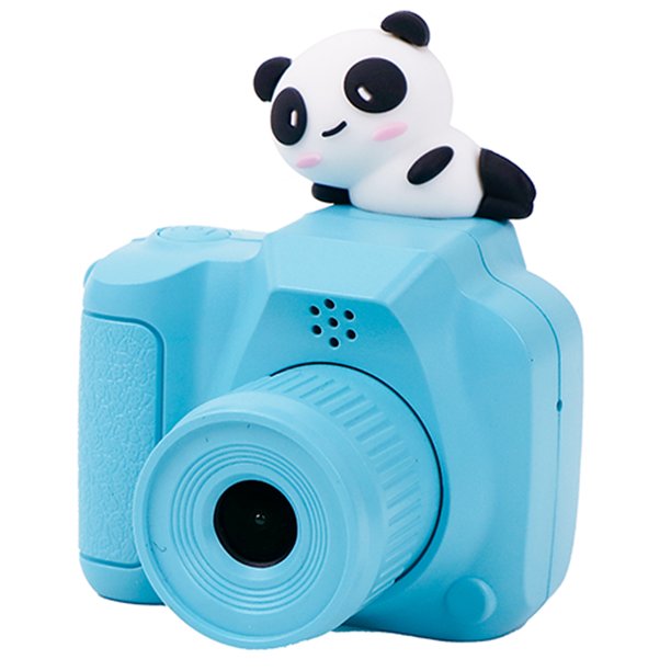 Retro Digital Camera Mini Cámara Llaves Lente Gran Angular 1.3 "Pantalla LCD () Azul