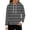 Black, variant on Girls Boys Hooded Sweatshirt Striped Drawstring Pullover Loose Fit Long Sleeve with Pockets Soft Lightweight Casual Tops