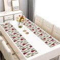 thumbnail image 2 of Multicolor Christmas Tree Pattern Summer Placemats Table Placemats Set Of 6-Linen Kitchen Washable Placemats Table Mats 11.8"x17.7" Non-Slip Heat Resistant, 2 of 5
