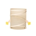 thumbnail image 3 of Cesta con Tapa Plegable Cesta de Ropa Sucia con Cubierta de Baño, Cesta de Almacenamiento de Ropa Sucia Montada en la Pared Del Hogar Cesta de Almacenamiento de Gran Capacidad Activa Cre, 3 of 6