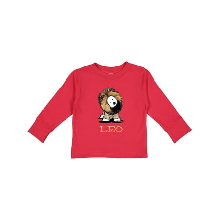 

Inktastic Zodiac Westie LEO for Darks Gift Toddler Boy or Toddler Girl Long Sleeve T-Shirt