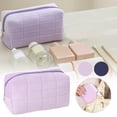 thumbnail image 2 of SharkTRUE Large Capacity Velvet Makeup Bag: Multipurpose, High-End Design, Easy Storage, 2 of 8