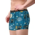 thumbnail image 4 of Disketp Cute Colorful Owls And Trees Men'S Boxer Briefs,Soft And Breathable Cotton Underwear With Comfortflex Waistband, 4 of 9