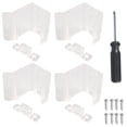 thumbnail image 4 of Rv Sliding Mirror Door Lock Rv Camper Sliding Mirror Door Lock Replacement Parts 4 Pack, 4 of 9
