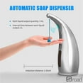 thumbnail image 2 of Automatic Soap Dispenser, Touchless Smart Sensor 300ml For Liquid Lotion Gel, IPX6 Waterproof, For Kitchen Bathroom Sink Countertop (Battery Powered), 2 of 12
