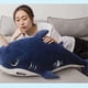 thumbnail image 2 of Lovely Dark Blue Shark Plush Toy Stuffed Animal Pillow Gifts for Kids Thanksgiving Gift(Dark Blue Shark, 23.6'), 2 of 4