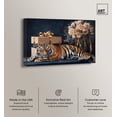 thumbnail image 3 of Tiger Glam Gift Boxes Canvas Fashion Art Felines by Art Remedy, Gallery Wrapped, 15 x 10, 3 of 7