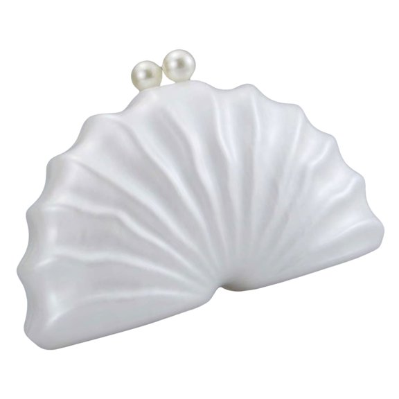 Unique Shell Shaped Acrylic Banquet Bag For Wedding And Evening Parties Shoulder Crossobdy Purse Party Handbag
