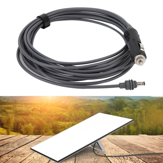 DC Car Power Cable Stable Transfer Plug Play Extension Cable Mini Satellite Water Resistant