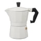 thumbnail image 1 of Stovetop Moka Pot Cafetera italiana hecha a mano Aleación de aluminio Accesorios de cocina DIY Blanco 150 ml, 1 of 10