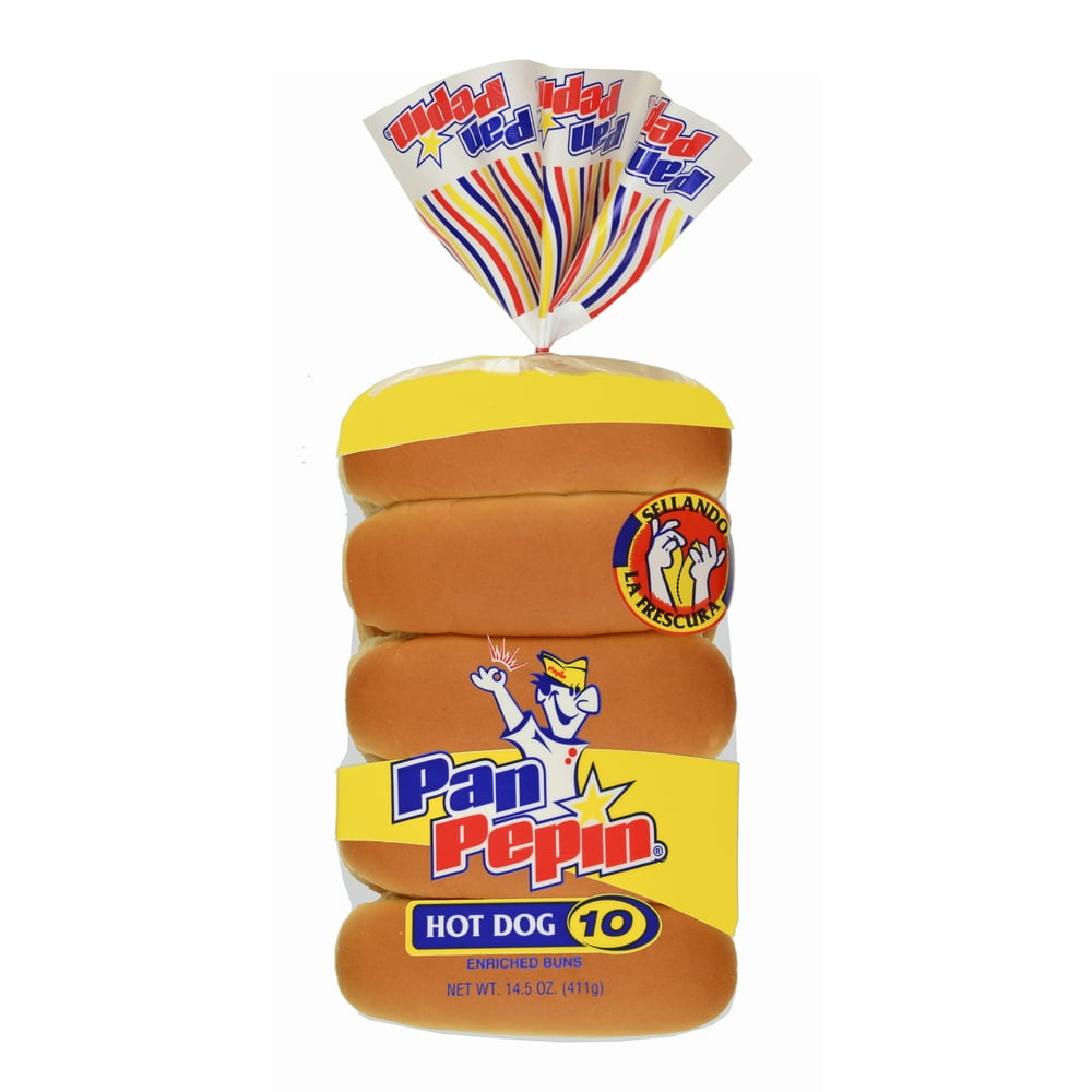 Pan Pepin Hot Dog Buns 10ct