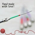 thumbnail image 2 of LNKOO 8Pcs/Set Embroidery Stitching Punch Needles Felting Punch Needles Embroidery Poking Cross Stitch Tools Crochet, 2 of 7