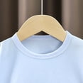 thumbnail image 5 of CAICJ98 Infant Toddler Baby Girl Boy Shirts 6 12 18 24 Months 2T 3T 4T 5T Unisex Short Sleeve Graphic Cute Animals Cartoon Print Comfort Crewneck T-Shirts (Sky Blue,2-3 Years), 5 of 7