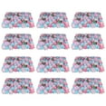 thumbnail image 3 of Miumaeov 12pcs Pink Blue Artificial Silk Flowers 15 x 23ft UV Protected Wall Backdrop Panels, 3 of 13