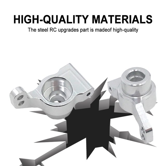 Baohd 2x 1/14 Rear Hub Carrier RC Upgrade Part Aluminum Alloy Wear Resistant Rear Hubs For Wltoys 144001 RC Car Part Orange