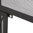 thumbnail image 5 of GDF Studio Theodore Modern 18.41 lbs Iron Folding Fireplace Screen with Door, Matte Black, 5 of 13