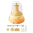 thumbnail image 3 of Elodie Roue de Poterie pour Enfants, Roue en Céramique, 10 Paquets d'Argile, Outils de Sculpture, Jaune, 3 of 6