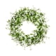 thumbnail image 2 of Fiudx Ofertas relámpago Coronas de primavera para puerta de entrada exterior, bienvenida, planta de flores de verano, flor inmortal, 2 of 7