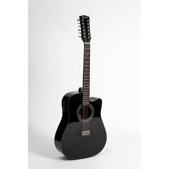 Deviser L-12X BK Guitarra electroacustica 12 cuerdas