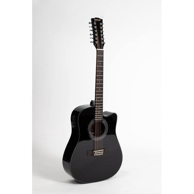 Deviser L-12X BK Guitarra electroacustica 12 cuerdas