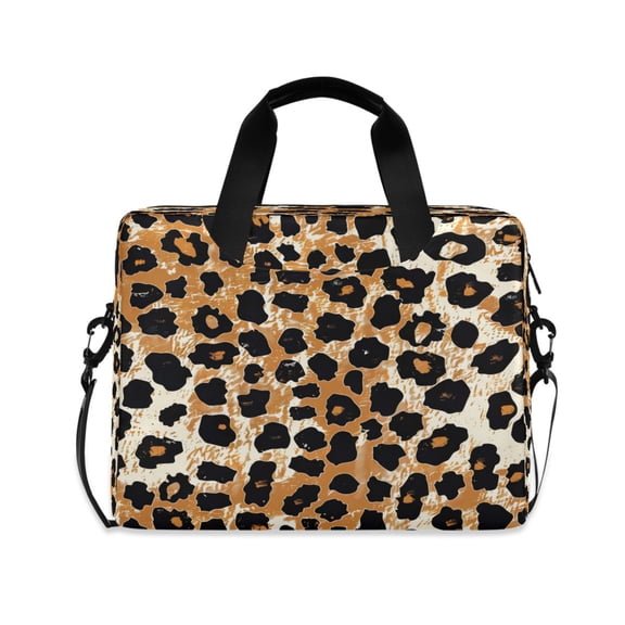 Laptop Bag Laptop Briefcase 15.7 x 3 x 11.8 Inches Laptop Bag Briefcases Laptop Storage Travel Laptop Bag Work Laptop Bag Leopard Print