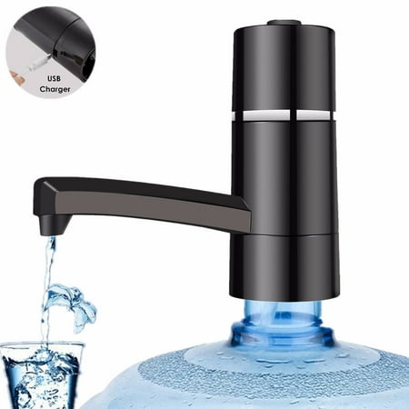 - Water Bottle Pump, USB Charging Automatic Drinking Water Pump Portable Electric Water Dispenser Water Bottle Switch for Universal 1-5 Gallon Bottle