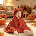 thumbnail image 5 of Toddler Baby Girl Boy Halloween Outfit, Soft Cape Coat Baby Winter Halloween Outerwear 0-3Y, 5 of 6