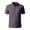 Purple, variant on CCRFTGI Men's Polo Shirts Beer Belly Short Sleeve Wear Collared Textured Classic Pullover Shirt Stretchy Quick Dry Casual Golf polos Black 3XL