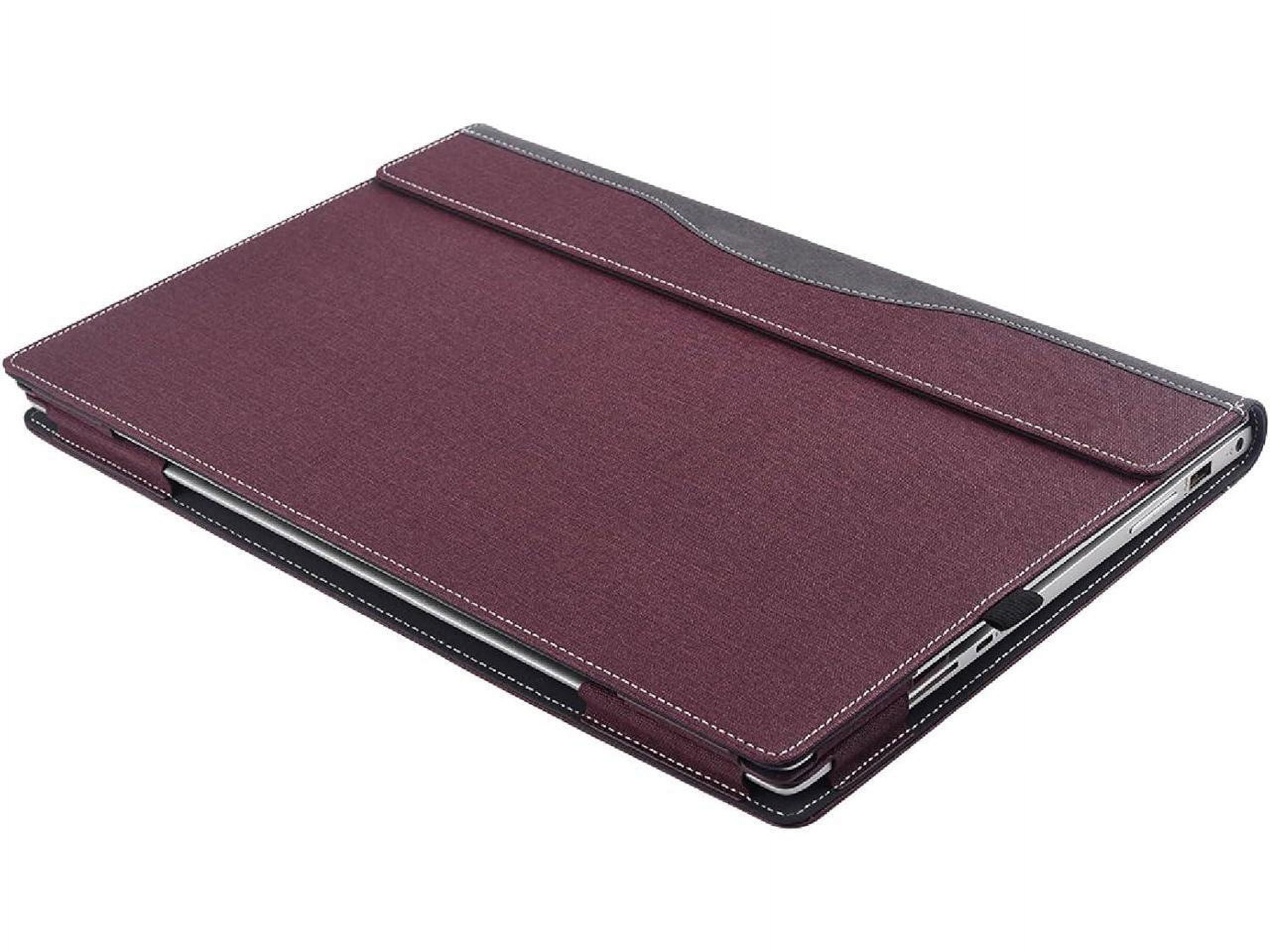 Cover Case for 13.4 inch MSI Summit E13 Flip Evo A11MT & A12MT & A13MT Laptop,PU Leather Protective Sleeve Notebook PC Bag Accessories with Pen Holder