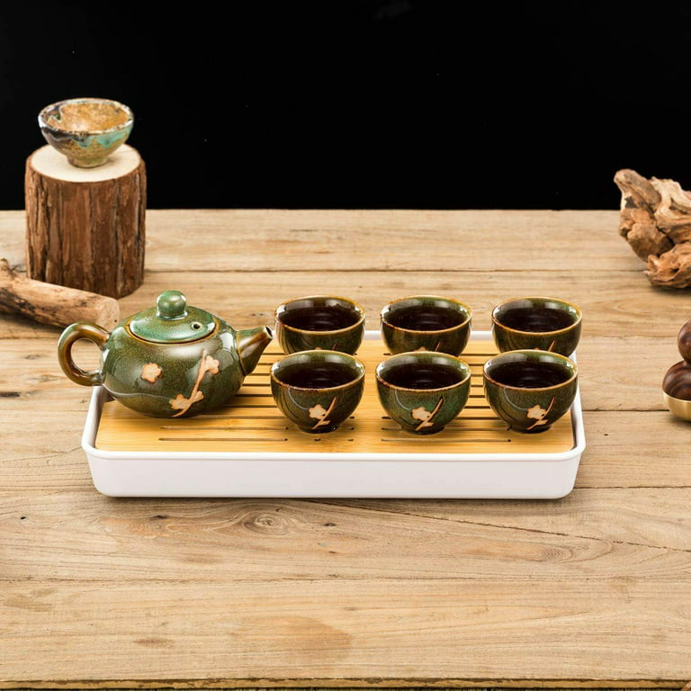 Set of 6 Bamboo-Design Tea Cups — Japanese Cultural & Community Center of  Washington Seattle