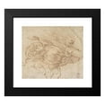 thumbnail image 2 of Giulio Romano 14x12 Black Modern Framed Museum Art Print Titled - Jupiter Hurling a Thunderbolt (1530-37), 2 of 5