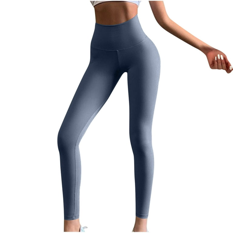 High Waisted Leggings for Women Soft Athletic Tummy Control Pants