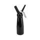 thumbnail image 1 of Dispensador De Crema De Aluminio Negro 500Ml Espumador De Crema Batida Profesional De Fácil Operación Fabricante De Crema Multiusos Con 3 Boquillas Y Cepillo De Limpieza Para Cocina Hogar Speravity HA021520-00, 1 of 7