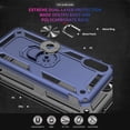 thumbnail image 3 of Samsung A10E Phone Case, Galaxy A10E Phone Case with Screen Protector, Military Grade Protective Cases with Ring for Samsung Galaxy A10E (Blue), 3 of 14