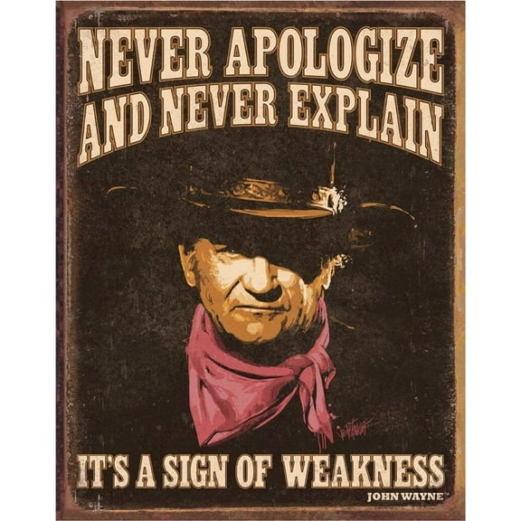 John Wayne Tomorrow poster