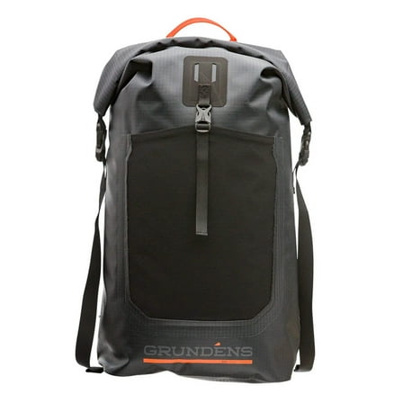 Grunden's Bootlegger Roll Top 30L Backpack - Black