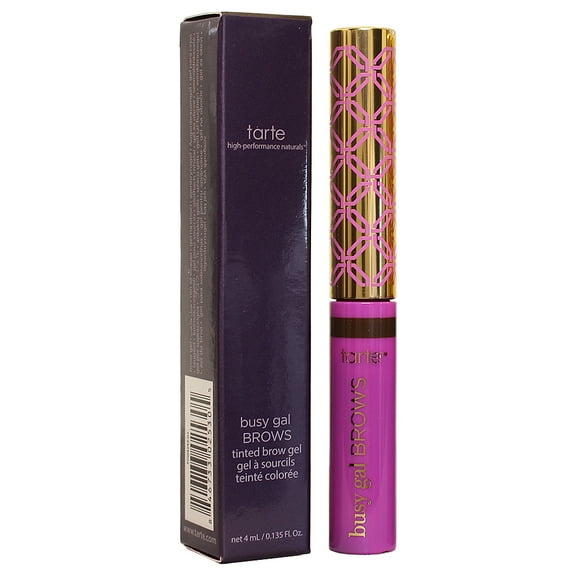 Tarte Double Duty Beauty Busy Gal Brows Tinted Brow Gel - Black Brown, 0.135oz/4ml