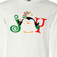thumbnail image 4 of Inktastic Christmas Penguin Joy 2 Long Sleeve T-Shirt, 4 of 5