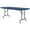 Blue, variant on Pemberly Row 30"W x 72"D Plastic Resin & Steel Metal Folding Table in Blue