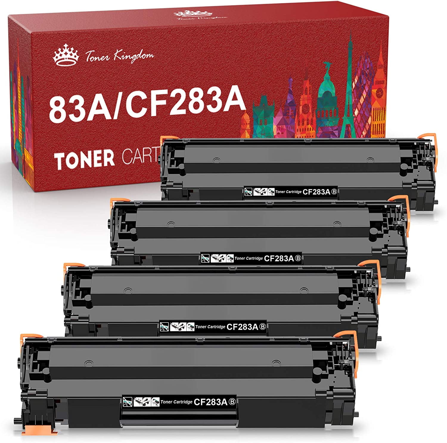 Toner Kingdom Compatible Toner Cartridges Replacement for HP 83A CF283A for  HP LaserJet Pro MFP M125a M125nw M127fw | Walmart Canada