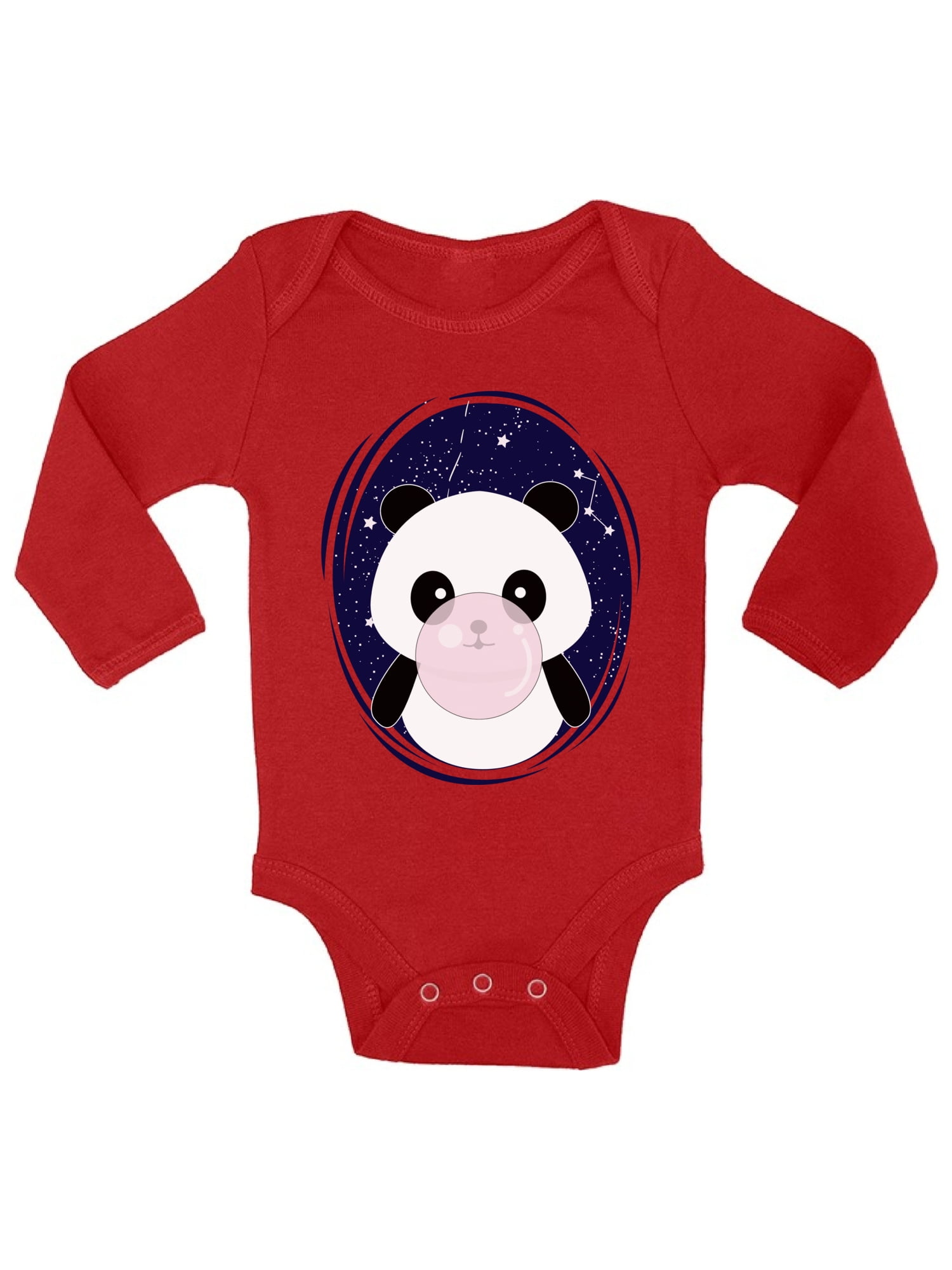 Awkward Styles Panda Baby Bodysuit Gift for 1 Year Old One Piece Panda