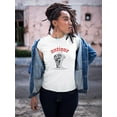 thumbnail image 2 of David Halftone Antique T-Shirt Women -Image by Shutterstock, Female 5X-Large, 2 of 4