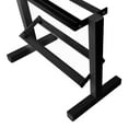 thumbnail image 3 of CAP Barbell Support d'haltères à deux niveaux 24" Noir, 3 of 6