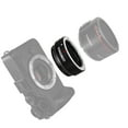thumbnail image 3 of Mistaha YONGNUO EF-EOSM II Camera Lens Adapter with Autofocus, Waterproof Gasket, and Electronic Aperture Control for Canon EF Lens to Canon M Mount Body - Standard Version, 3 of 7