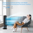 thumbnail image 3 of Ventilador tipo torre Emerson FAT2835 con 3 ajustes de velocidad, color negro, 3 of 7