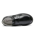 thumbnail image 5 of Boys Slip On Leather Loafers Toddler Comfortable Dress Shoes Kids Lightweight Non Slip Walking Sneakers, 5 of 9