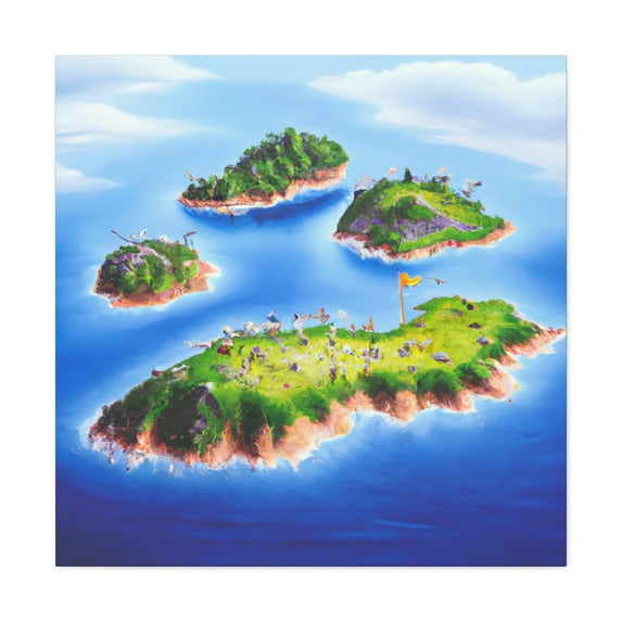 Island Archipelago Dreams - Canvas
