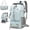 USB-Light Blue-52, variant on 25L/36L/50L Travel Backpack with USB Charging Port for Men, Large Capacity Casual Laptop Backpack for Boarding & Business Trip