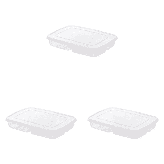 Caja de almacenamiento de alimentos 4 rejillas de fruta Contenedor de cocina Refrigerador de refrigerador Organizador