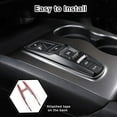 thumbnail image 5 of TINKI Gear Shift Button Frame Trim for Honda Pilot 2016-2022/ Ridgeline 2020-2023/ Passport 2019-2023, ABS Material Car Gear Shifter Button Panel Cover Decoration Accessories, 5 of 7